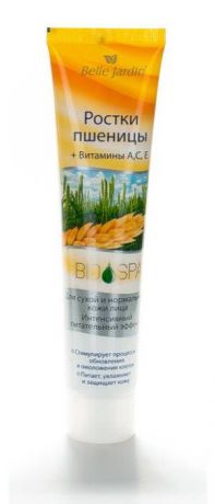 Крем для лица Belle Jardin с ростками пшеницы + витамины А, С, Е для лица, 125 мл
