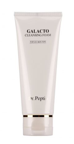 Пенка для умывания Dr. Pepti+ Очищающая пенка для лица с омолаживающим эффектом Galacto Cleansing Foam, 110 мл