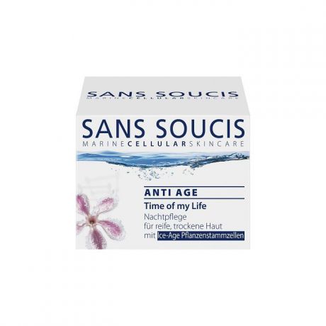 Крем для ухода за кожей Sans Soucis «ANTI AGE TIME OF MY LIFE» для лица