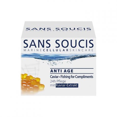 Крем для ухода за кожей Sans Soucis «ANTI AGE CAVIAR» для лица