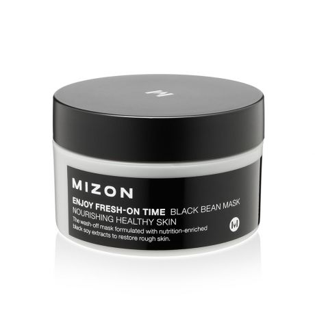 Антивозрастная маска Mizon ENJOY FRESH-ON TIME BLACK BEAN MASK, 100 мл