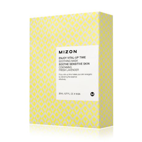 Маска для чувствительной кожи Mizon Enjoy Vital-Up Time Soothing Mask-Set, 23 мл*10