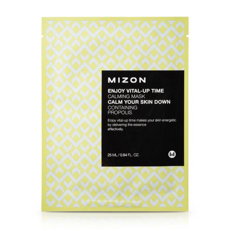 Успокаивающая маска Mizon Enjoy Vital-Up Time Calming Mask, 3*25 мл