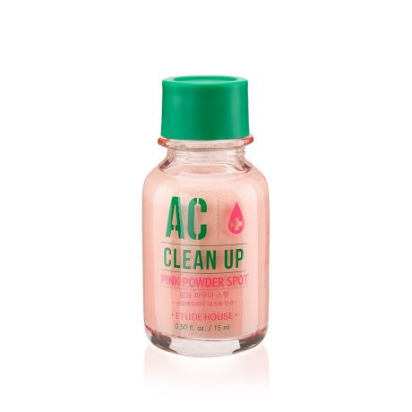 Точечное средство для проблемной кожи Etude House AC Clean Up Pink Powder Spot, 15 мл