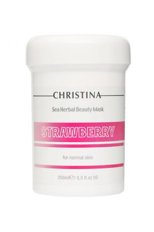 Маска косметическая CHRISTINA Маска красоты для нормальной кожи «Клубника» Sea Herbal Beauty Mask Strawberry for normal skin, 280