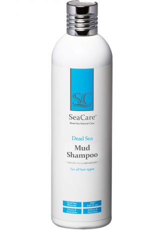 Шампунь для волос SeaCare Грязевой Мертвого Моря с натуральными ингредиентами и растительными экстрактами, 400 мл