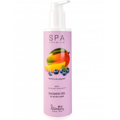 Шампунь Dzintars SPA Premium, для любого типа волос, аромат манго и черника 250 мл