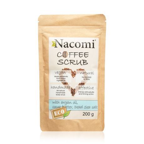 Скраб для тела Nacomi Coffee антицеллюлитный, 200 г