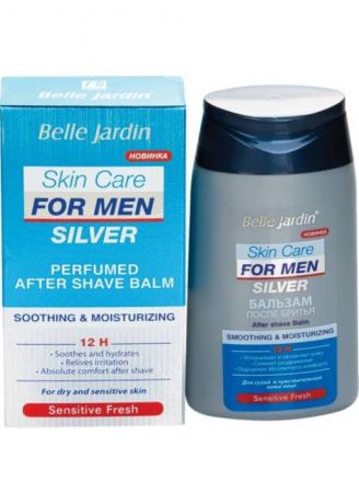 Бальзам после бритья Belle Jardin Skin Care Silver Sensitive Fresh для сухой и чувствительной кожи 130 мл