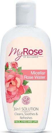 My Rose of Bulgaria Мицеллярная розовая вода Micellar Rose Water, 220 мл