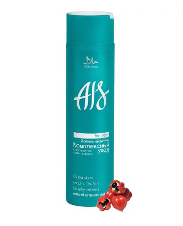 Шампунь для волос AIS "Комплексный уход" с экстрактом семян гуараны