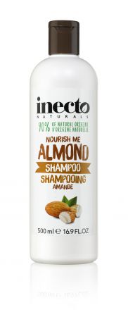 Шампунь для волос Inecto С маслом миндаля, разглаживающий
