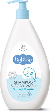 Bebble Шампунь для волос и тела Shampoo & Body Wash 400 мл