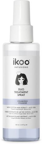 Спрей двойное восстановление Ikoo Duo Treatment Spray Volumizing, возмутительный объем, 100 мл