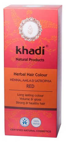 Краска для волос Khadi Naturprodukte Khadi Naturprodukte Растительная "ХНА, АМЛА и ЯТРОФА"