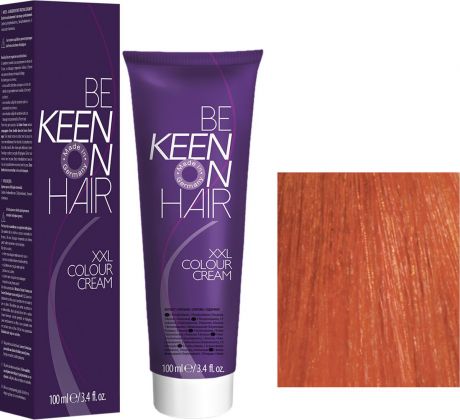 Keen Краска для волос 7.44 Натуральный интенсивно-медный блондин Mittelblond Kupfer-Intensiv, 100 мл