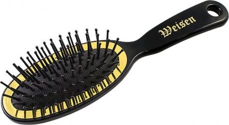 Щетка для волос Weisen массажная c пластиковыми зубчиками, 18 см, BPI-866