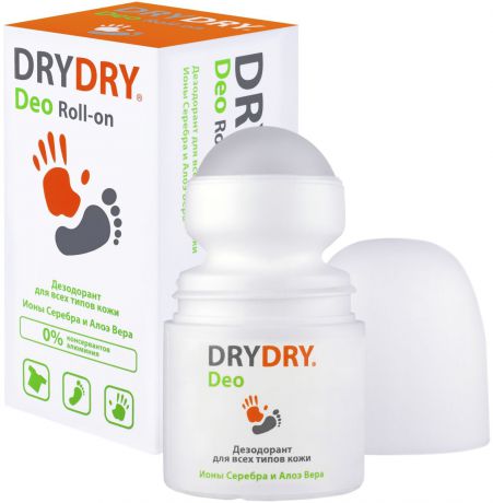 Дезодорант Dry Dry Deo Roll-on / Драй Драй Део Ролл-он, 50 мл. – дезодорант для всех типов кожи, 95