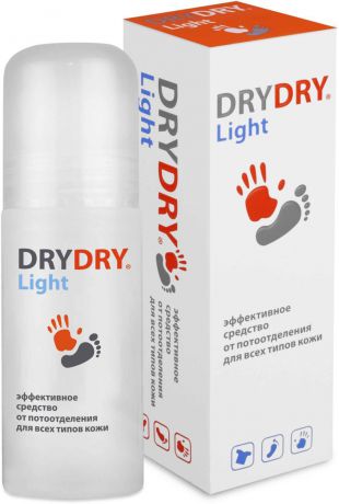 Дезодорант Dry Dry Light / Драй Драй Лайт, 50 мл. – эффективное средство от потоотделения для всех кожи, 89