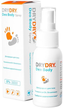 Дезодорант Dry Dry Deo Body Spray / Драй Драй Део Боди Спрей, 50 мл. – дезодорант для тела, 70