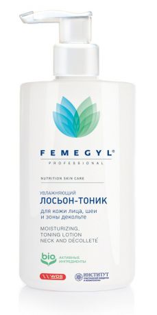 Лосьон-тоник Femegyl Увлажняющий для кожи лица, шеи и зоны декольте, 400 мл