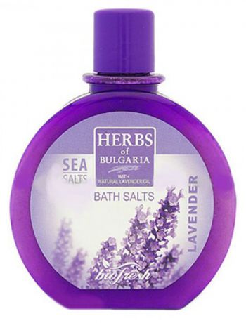 Herbs of Bulgaria Lavender Соль для ванны, 360 г