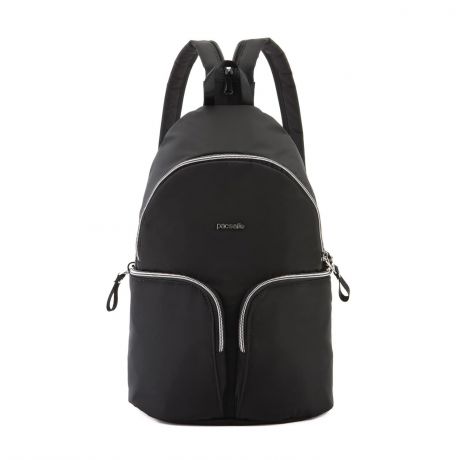 Женский рюкзак антивор Pacsafe Stylesafe sling backpack, цвет: черный, 6 л