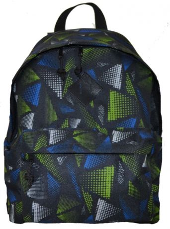 Рюкзак городской UNION, цвет: серо-зеленый. 541/абстракция_треугольник