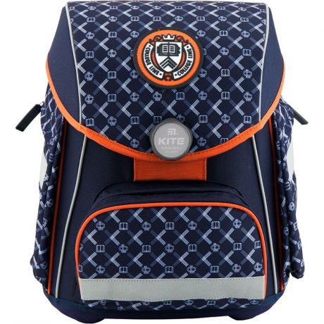 Рюкзак школьный каркасный для мальчиков Kite K18-580S-1, цвет: синий