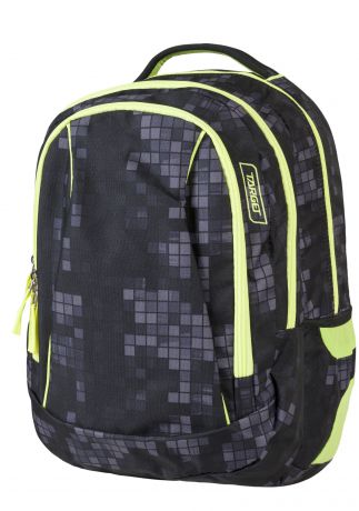 Рюкзак Target BLACK FLUO, серый, зеленый
