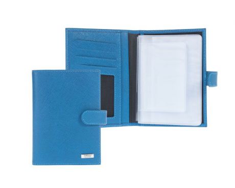 Бумажник водителя Tirelli, цвет: синий. 15-320-14-036-2