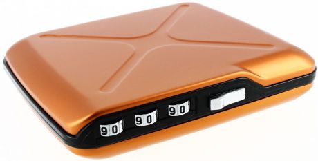 Кошелек OGON Code Wallet RFID Safe, 211252, оранжевый
