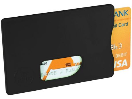 Футляр для кредитных карт Дерево Счастья Rfid, ART-DSRFID01, черный, 2 шт
