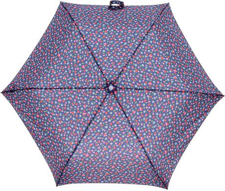 Зонт женский Cath Kidston "Minilite", механический, 3 сложения, цвет: фиолетовый, мультиколор. L768-2945