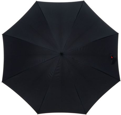 Зонт-трость женский Lulu Guinnes "Bloomsbury", полуавтомат, цвет: черный, красный. L723-3182