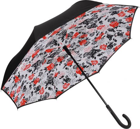 Зонт-трость женский Doppler, механика, цвет: красный . 73936516