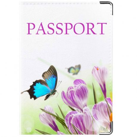 Обложка для паспорта TINA BOLOTINA Обложка для паспорта Бабочки, PST-034