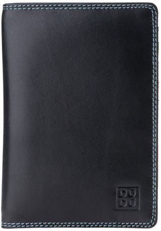 Обложка для паспорта DuDu Bags "Paul", цвет: черный. 534-1508-black