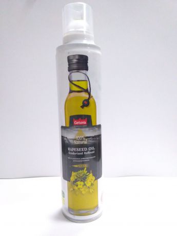 Растительное масло Getuva Масло рапсовое рафинированное дезодорированное