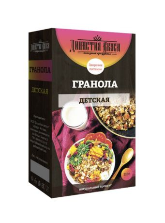 Гранола Династия Вкуса «Детская», 210гр