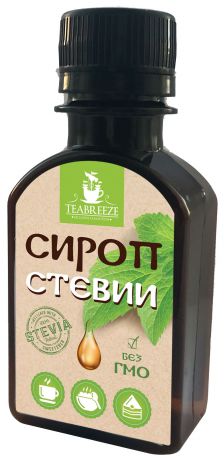 Сахарозаменитель TEABREEZE Сироп Стевии, 100г.