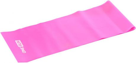 Эспандер-лента "OneRun", цвет: розовый, 12 х 120 см
