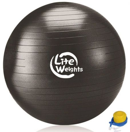 Мяч для фитнеса Lite Weights для фитнеса, черный