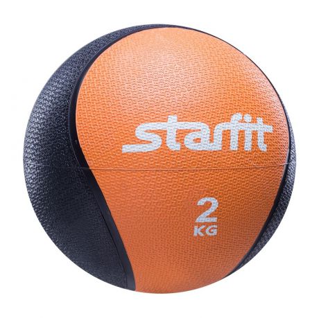 Мяч для фитнеса Starfit Медбол PRO GB-702, 2 кг, оранжевый