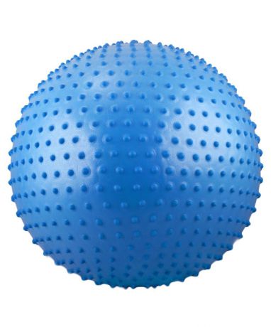 Мяч гимнастический "Starfit", антивзрыв, массажный, цвет: синий, диаметр 75 см