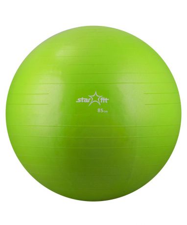 Мяч гимнастический "Starfit", антивзрыв, цвет: зеленый, диаметр 85 см