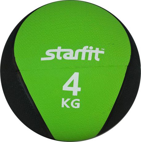 Медицинбол Starfit "Pro GB-702", цвет: зеленый, 4 кг