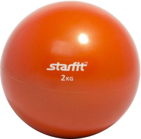 Медицинбол Starfit "GB-703", цвет: оранжевый, 2 кг