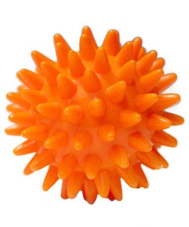 Мяч массажный "Starfit", цвет: оранжевый, диаметр 6 см