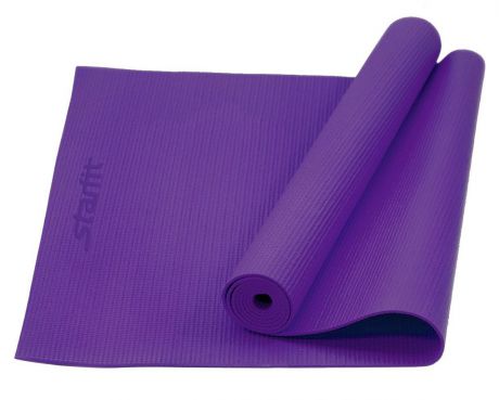 Коврик для йоги Starfit "FM-101", цвет: фиолетовый, 173 х 61 х 0,6 см